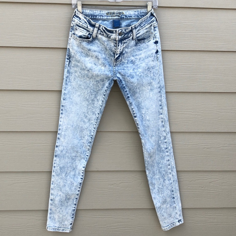 Vintage Acid Wash Skinny Jeans